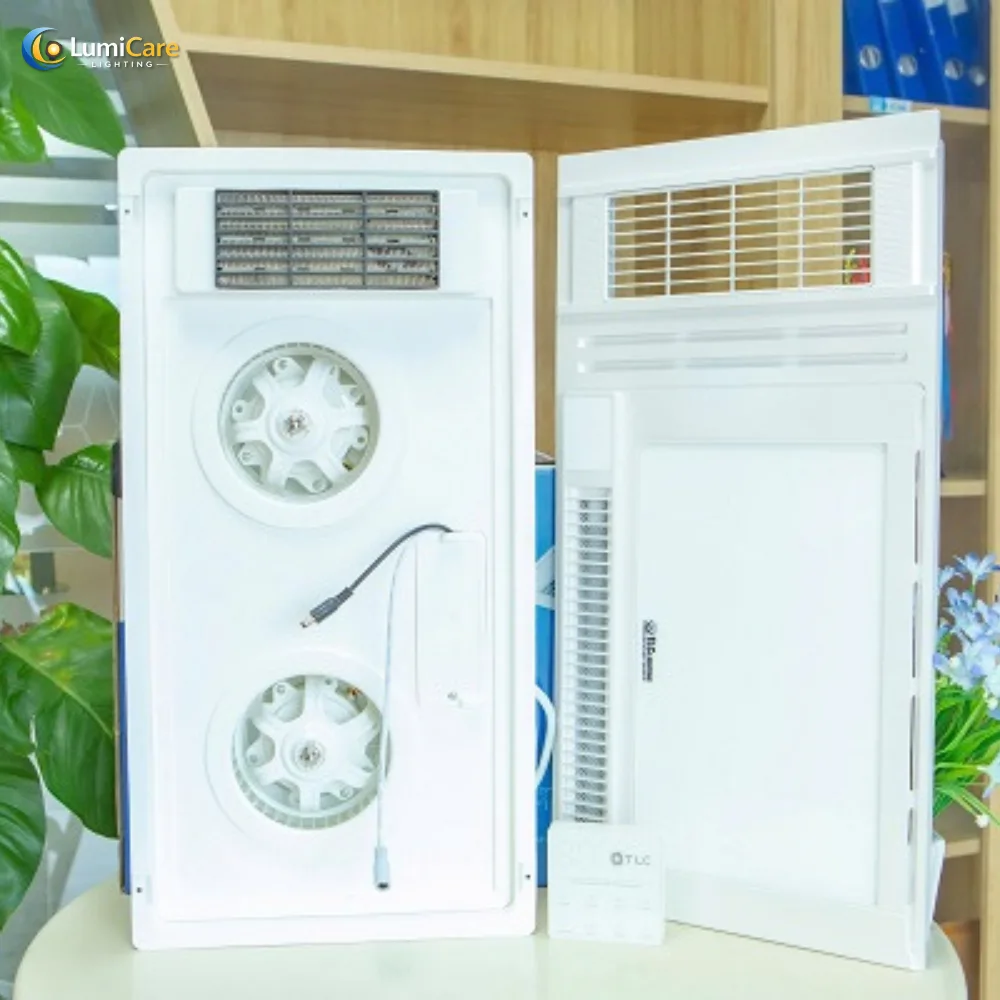 Quạt Sưởi Âm Trần Diệt Khuẩn 5IN1 Kích Thước 60x30 Giải Pháp Mới Cho Không Gian Phòng Tắm